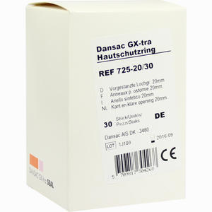 Dansac Gx- Hautschutzringe Lochgr. 20mm 725- 20/30 30 Stück - ab 57,14 &euro;