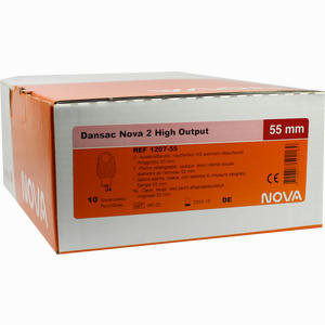 Dansac Nova 2 High Output Drainagebeutel 1207- 55  10 Stück - ab 74,56 &euro;