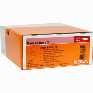 Dansac Nova2 Basisplatte 1155- 15 Ring55/15- 47 Auss Bpl 5 Stück - ab 43,10 &euro;