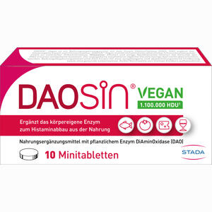 Daosin Vegan 10 Stück - ab 9,52 &euro;