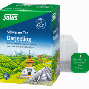 Darjeeling Schwarzer Tee Bio Salus Filterbeutel 15 Stück - ab 2,58 €