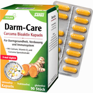 Darm- Care Curcuma Bioaktiv Kapseln Salus  90 Stück - ab 23,34 €