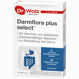 Darmflora Plus Select Dr. Wolz Kapseln 40 Stück - ab 12,69 €