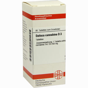 Datisca Cannabina D3 Tabletten 80 Stück - ab 9,44 €