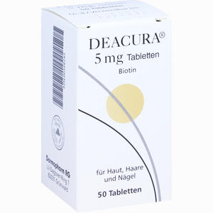 Deacura 5mg Tabletten 50 Stück - ab 11,27 €
