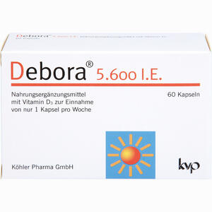 Debora 5.600 I.e. Kapseln 60 Stück - ab 17,73 €
