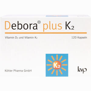 Debora Plus K2 Kapseln 120 Stück - ab 25,70 &euro;