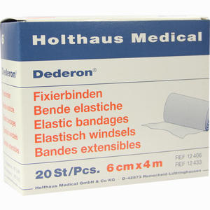 Dederon Fixierbinden 4m X 6cm  20 Stück - ab 6,83 €