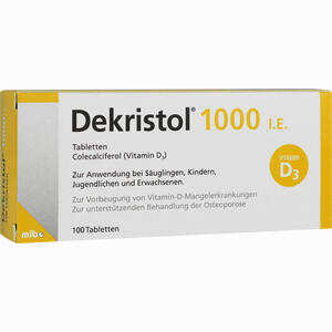 Dekristol 1000 I.e. Tabletten  100 Stück