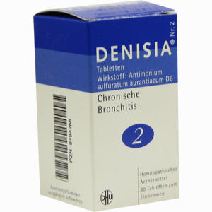 Denisia Nr.2 Tabletten  80 Stück - ab 11,02 €