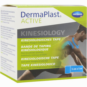 Dermaplast Active Kinesiology Tape Blau 5cm X 5m 1 Stück - ab 6,85 €