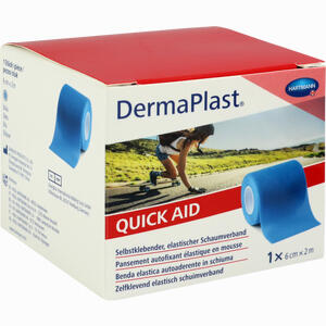 Dermaplast Quick Aid 6cmx2m Blau 1 Stück - ab 3,39 €