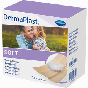 Dermaplast Soft 6cmx5m Pflaster 1 Stück - ab 12,50 €
