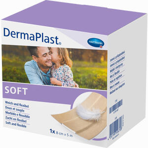 Dermaplast Soft 8cmx5m Pflaster 1 Stück - ab 21,35 €