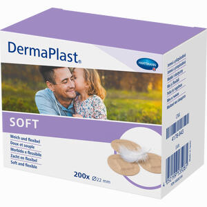 Dermaplast Soft Spots 22mm Pflaster 200 Stück - ab 15,52 €