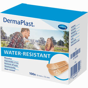 Dermaplast Water- Resistant 19x72mm Pflaster 100 Stück - ab 9,97 €