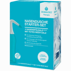 Dermasel Therapie Nasendusche Starter- Set Kombipackung 1 Packung - ab 0,00 &euro;