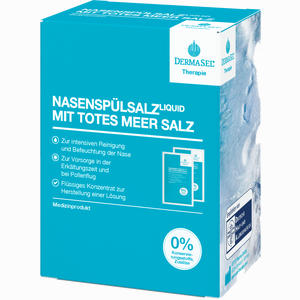 Dermasel Therapie Totes Meer Nasenspülsalz Liquid Liquidum 20 Stück - ab 0,00 €