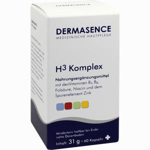 Dermasence H3 Komplex Kapseln 60 Stück