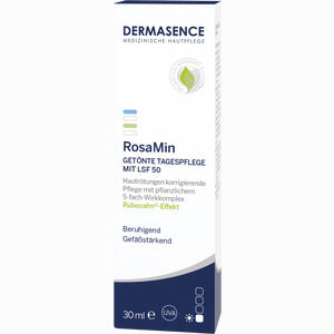 Dermasence Rosamin Getönte Tagespflege Lsf 50 Creme 30 ml
