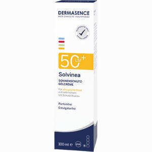 Dermasence Solvinea Sonnenschutz- Gelcreme Lsf 50+  100 ml - ab 13,11 €