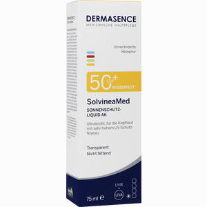 Dermasence Solvineamed Sonnenschutz- Liquid Ak 50+  75 ml - ab 12,66 &euro;