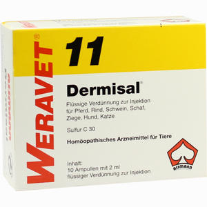 Dermisal 11 Vet Ampullen 10 x 2 ml - ab 13,34 &euro;