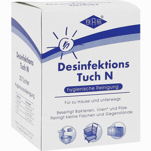 Desinfektionstuch N 20 Stück - ab 2,56 €