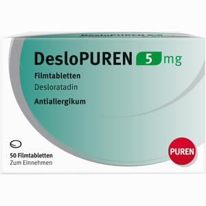 Deslopuren 5 Mg Filmtabletten 50 Stück - ab 8,62 €
