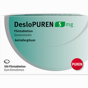 Deslopuren 5 Mg Filmtabletten 100 Stück - ab 14,95 €