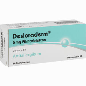 Desloraderm 5mg Filmtabletten  50 Stück - ab 12,89 €