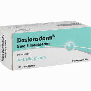 Desloraderm 5mg Filmtabletten  100 Stück - ab 22,95 €