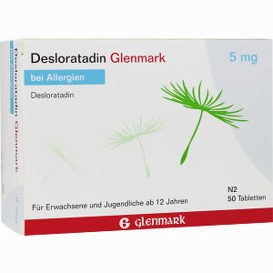 Desloratadin Glenmark 5mg Tabletten 50 Stück - ab 9,65 &euro;