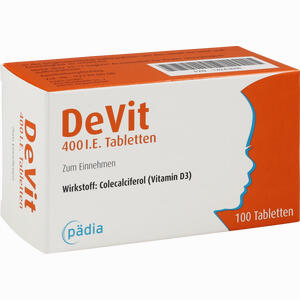 Devit Tabletten 400 I.e.  100 Stück - ab 0,00 &euro;