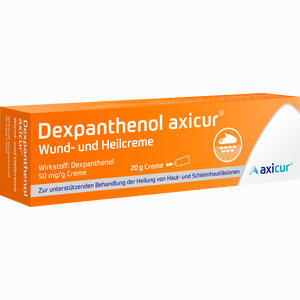 Dexpanthenol Axicur Wund- und Heilcreme 50 Mg/g Creme  axicorp Pharma GmbH 20 g