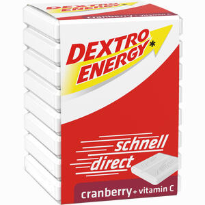 Dextro Energy Cranberry + Vitamin C Würfel  46 g - ab 0,80 €
