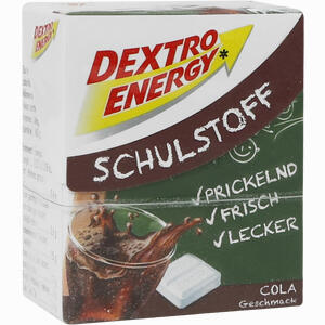 Dextro Energy Schulstoff Cola Täfelchen 50 g - ab 1,05 €