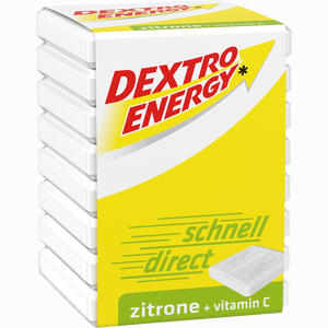 Dextro Energy Zitrone + Vitamin C Würfel  1 Stück - ab 0,66 €