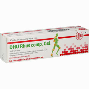 Dhu Rhus Comp. Gel Gel 50 g - ab 5,54 €
