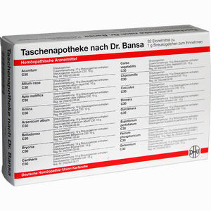 Dhu Taschenapotheke Nach Dr. Bansa Kombipackung 1 Stück Dhu Taschenapotheke Nach Dr. Bansa Kombipackung 1 Stück