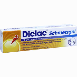 Diclac Schmerzgel 1% Gel Gel 50 g - ab 3,21 €