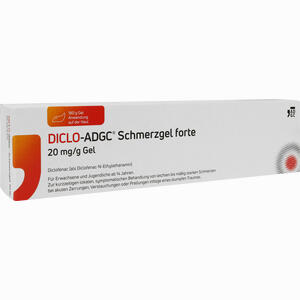 Diclo- Adgc Schmerzgel Forte 20 Mg/G Gel 180 g - ab 10,32 &euro;