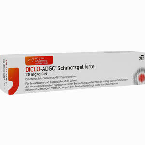 Diclo- Adgc Schmerzgel Forte 20 Mg/G Gel 60 g - ab 4,64 &euro;