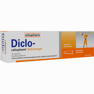 Abbildung von Diclo-ratiopharm Schmerzgel Gel 150 g