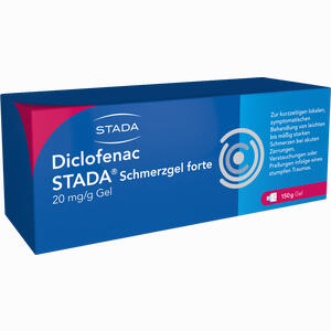 Diclofenac Stada Schmerzgel Forte 20 Mg/G Gel 150 g - ab 8,37 €
