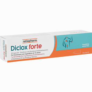 Diclox Forte 20 Mg/G Gel 50 g - ab 4,15 €