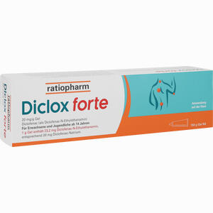 Abbildung von Diclox Forte 20 Mg/G Gel 150 g Abbildung von Diclox Forte 20 Mg/G Gel 150 g