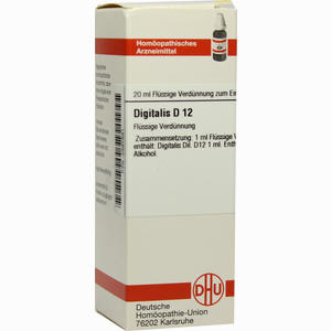 Digitalis D12 Dilution 20 ml - ab 8,40 €