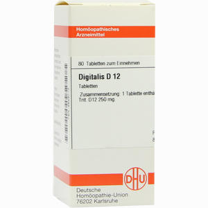 Digitalis D12 Tabletten 80 Stück - ab 8,01 &euro;