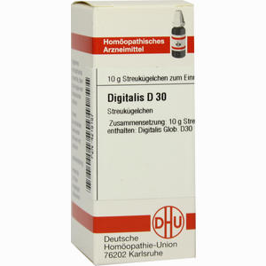 Digitalis D30 Globuli 10 g - ab 7,36 €
